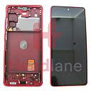 Samsung SM-G780 Galaxy S20 FE 4G LCD Display / Screen + Touch - Cloud Red