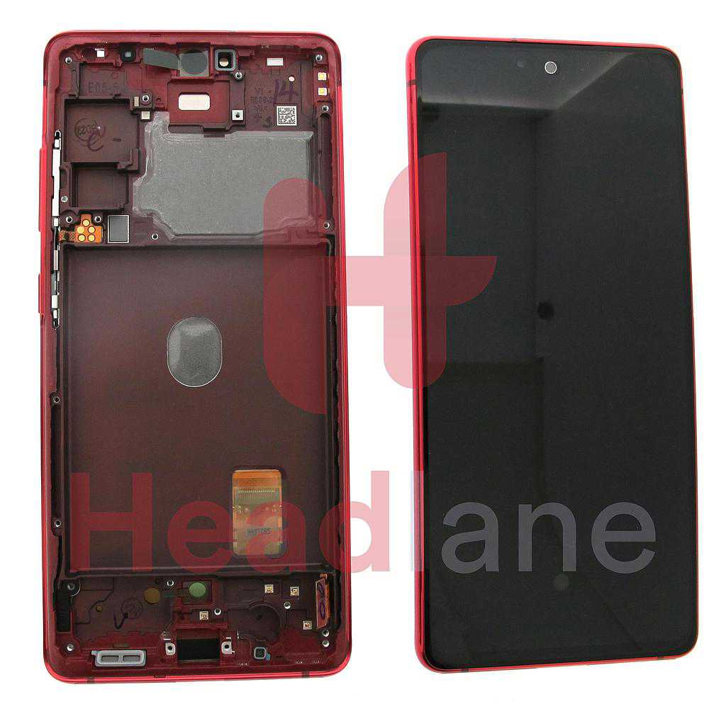 Samsung SM-G780 Galaxy S20 FE 4G LCD Display / Screen + Touch - Cloud Red