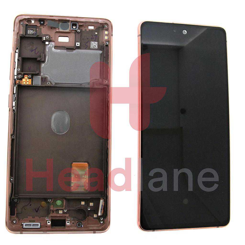 Samsung SM-G780 Galaxy S20 FE 4G LCD Display / Screen + Touch - Cloud Orange