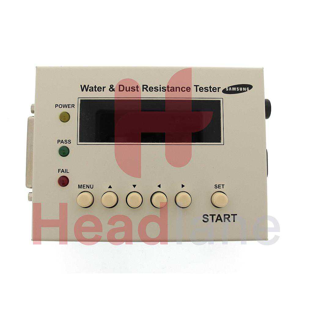 Samsung Water / Dust Resistance Tester