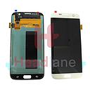 Samsung SM-G935 Galaxy S7 Edge LCD Display / Screen + Touch - White (No Frame)