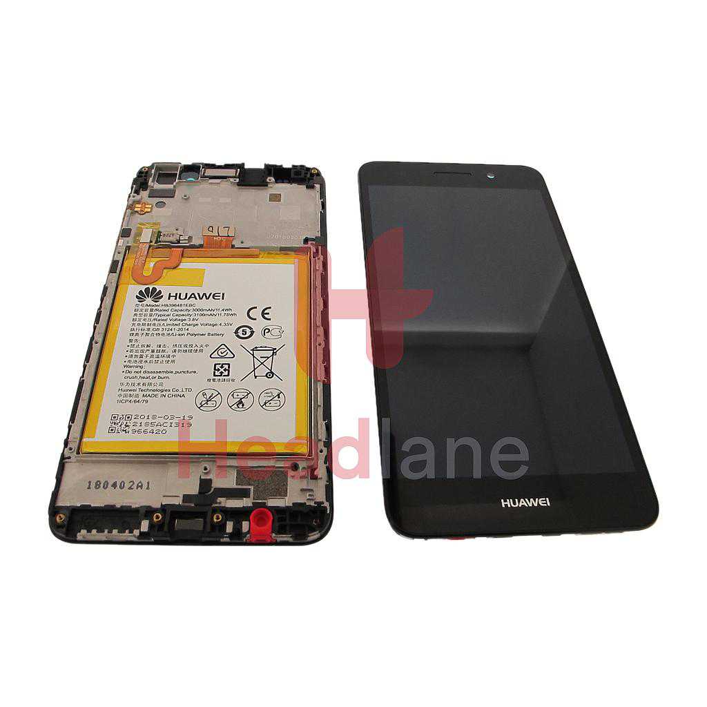 Huawei Y6 II LCD Display / Screen + Touch + Battery - Black