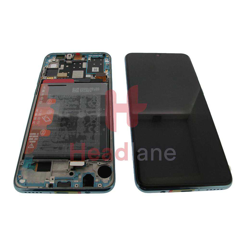Huawei P30 Lite (MAR-LX1A) LCD Display / Screen + Touch + Battery Assembly - Breathing Crystal