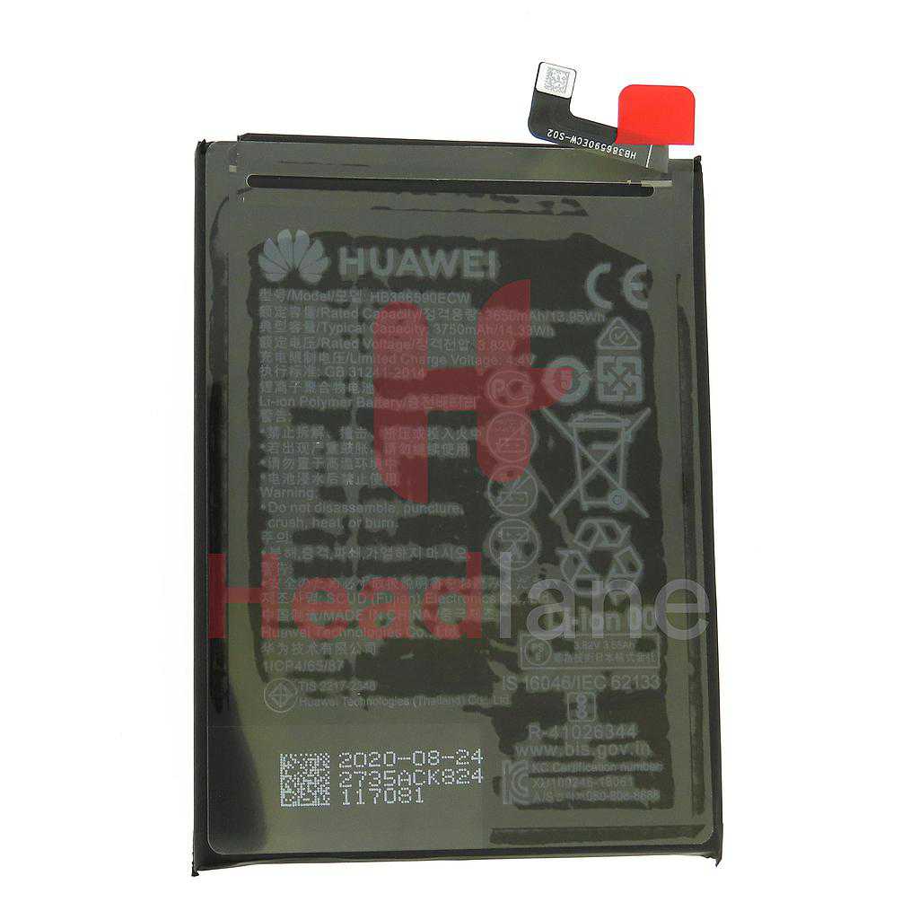 Huawei Honor 8X 9X Lite HB386590ECW Internal Battery 3750mAh