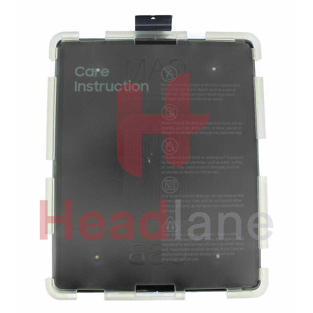 Samsung SM-F916 Galaxy Z Fold2 5G LCD Display / Screen + Touch - Mystic Black (Black Hinge)