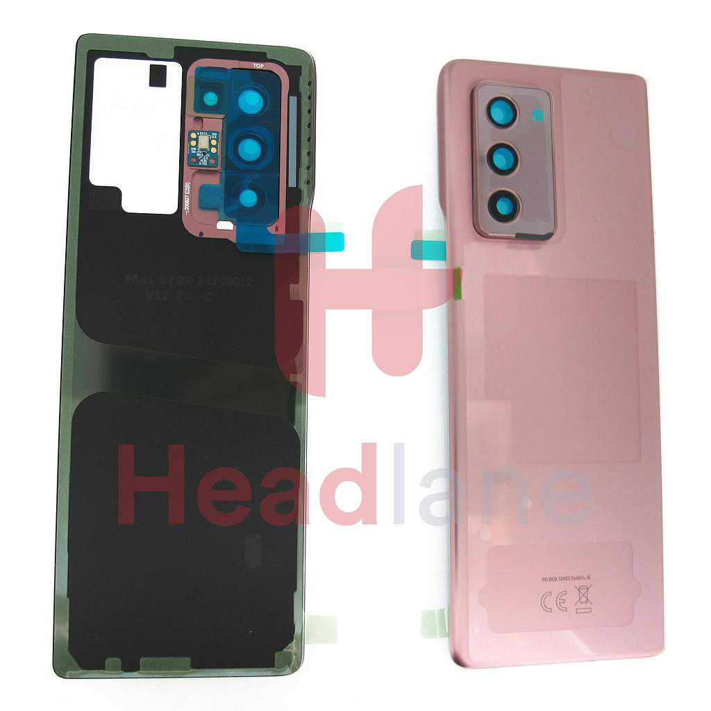 Samsung SM-F916 Galaxy Z Fold2 5G Back / Battery Cover - Mystic Bronze
