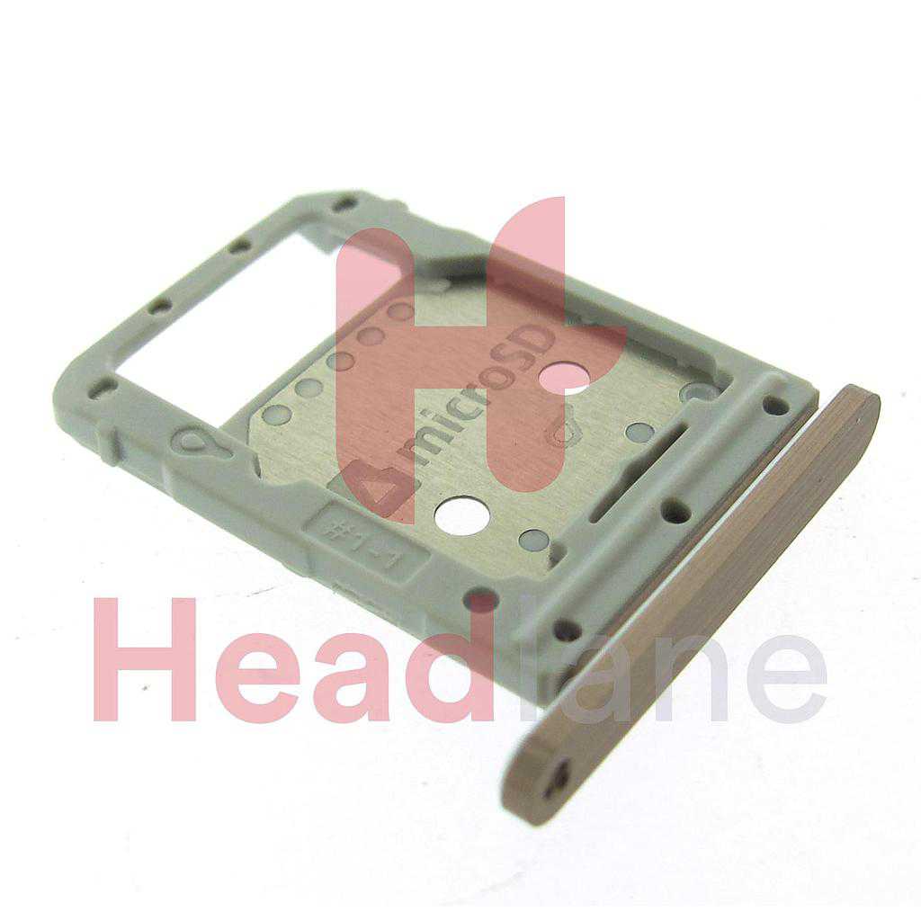 Samsung SM-T970 SM-T976 Galaxy Tab S7+ 12.4&quot; SIM Card Tray - Bronze