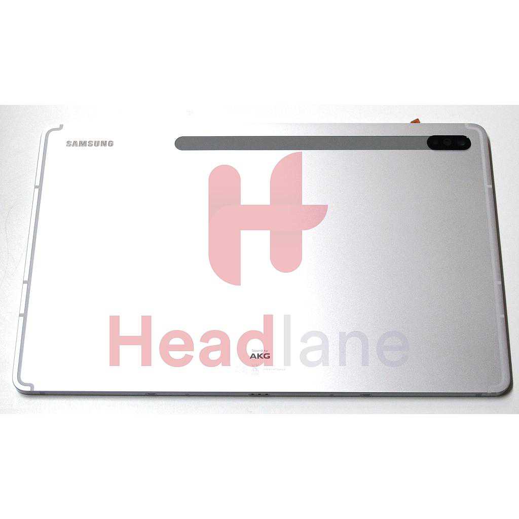 Samsung SM-T970 SM-T976 Galaxy Tab S7+ 12.4" Back Cover - Silver