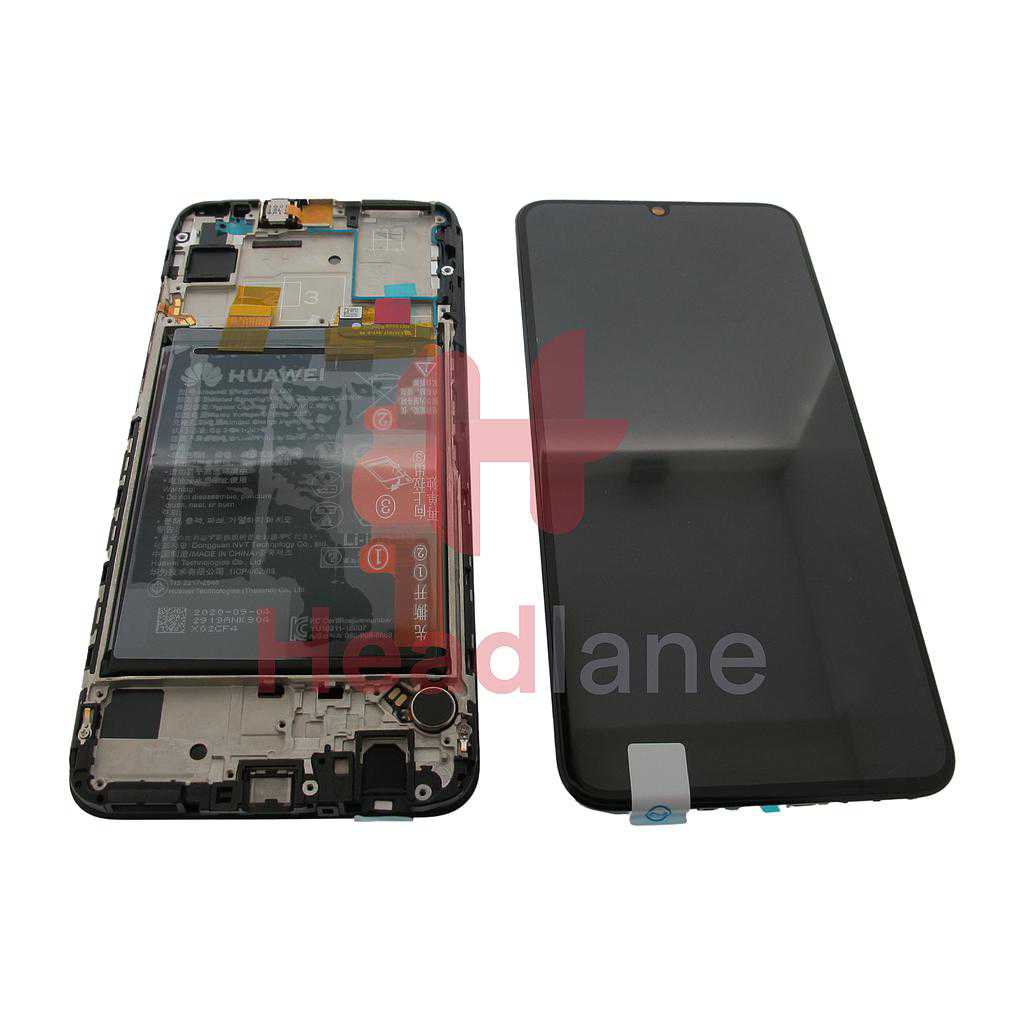 Huawei P Smart (2020) LCD Display / Screen + Touch + Battery - Black