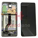 Samsung SM-G986 Galaxy S20+ 5G LCD Display / Screen + Touch + Battery Assembly - Grey (Verizon Version)