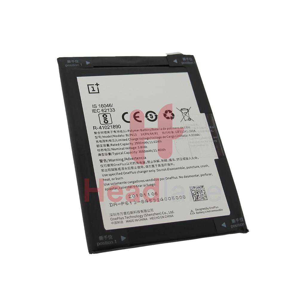 OnePlus 3 BLP631 3000mAh Internal Battery