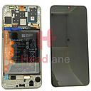 Huawei P30 Lite (New Edition) (MAR-LX1B) LCD Display / Screen + Touch + Battery Assembly - White