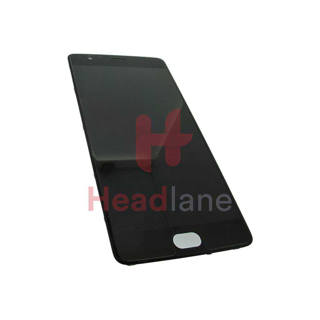 OnePlus 3 / 3T LCD Display / Screen + Touch - Black