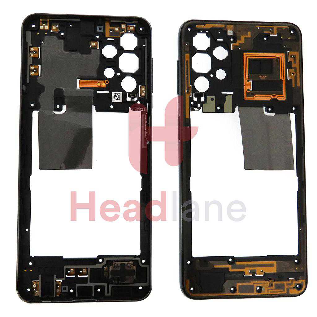Samsung SM-A326 Galaxy A32 5G Middle Cover / Chassis - Black
