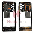 Samsung SM-A326 Galaxy A32 5G Middle Cover / Chassis - Black