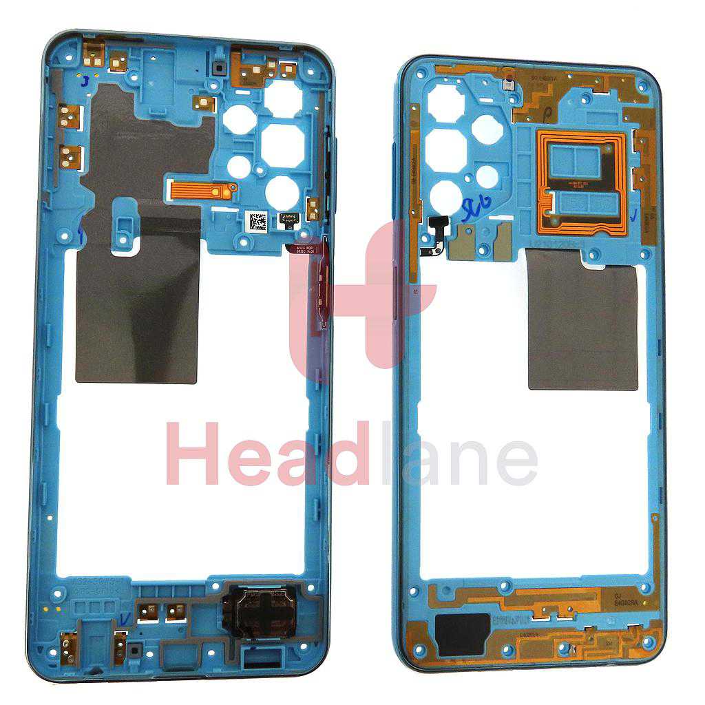 Samsung SM-A326 Galaxy A32 5G Middle Cover / Chassis - Blue