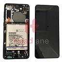Samsung SM-G996 Galaxy S21+ 5G LCD Display / Screen + Touch + Battery - Phantom Black