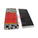 Huawei Y7 (2018) LCD Display / Screen + Touch + Battery Assembly - White