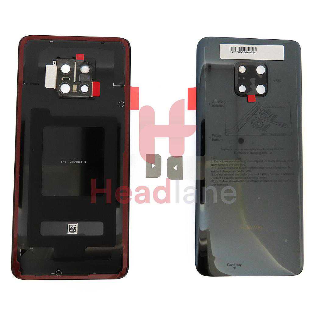 Huawei Mate 20 Pro Back / Battery Cover - Black (Single SIM)