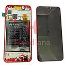 Huawei Y9 (2019) LCD Display / Screen + Touch + Battery - Red