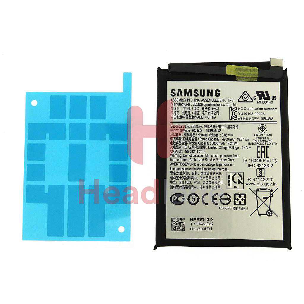 Samsung SM-A025 A035 Galaxy A02s A03 Internal Battery HQ-50S