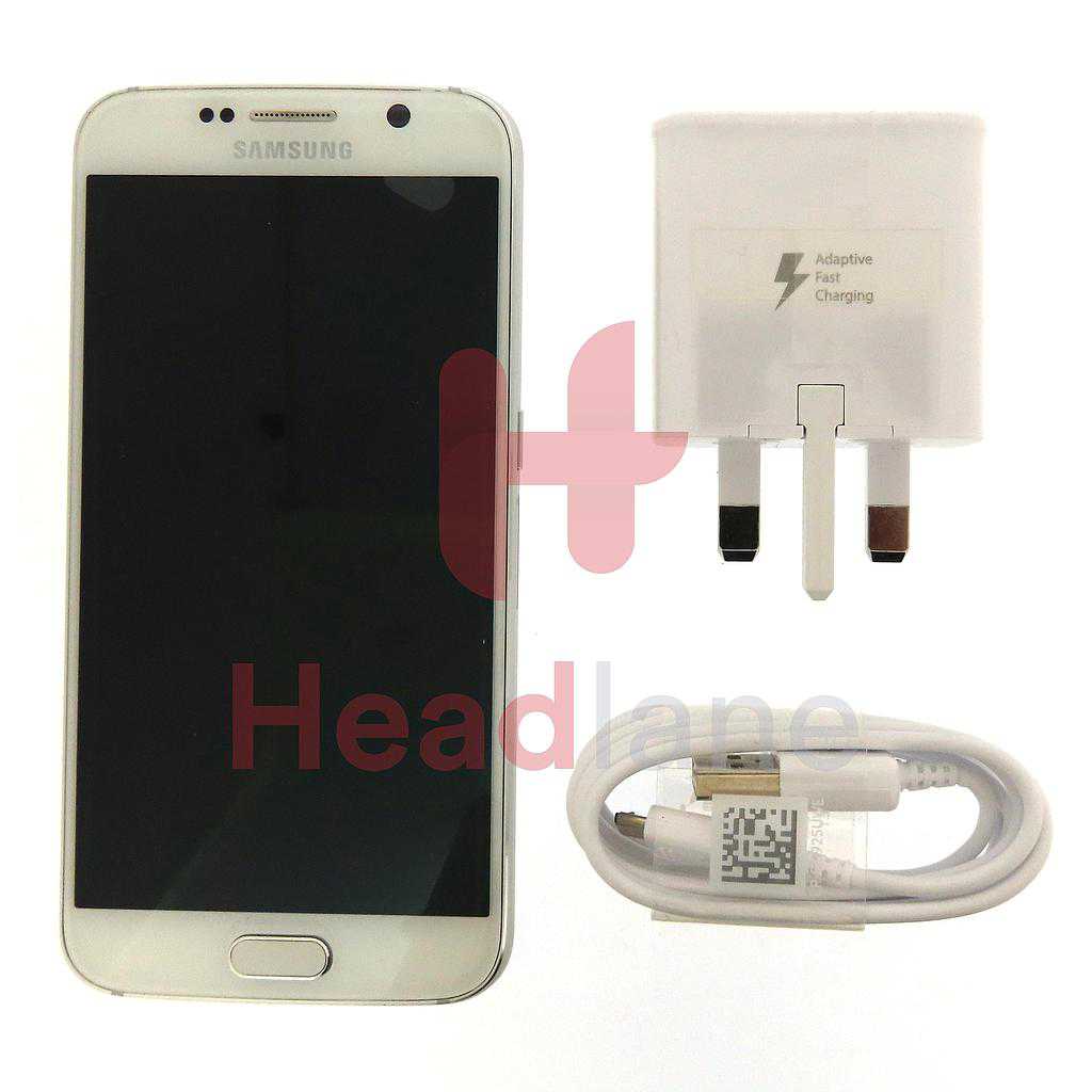 Samsung SM-G920 Galaxy S6 Demo Phone - White