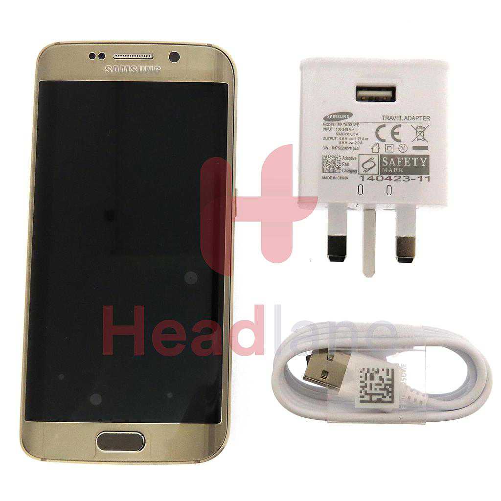 Samsung SM-G925 Galaxy S6 Edge Demo Phone - Gold