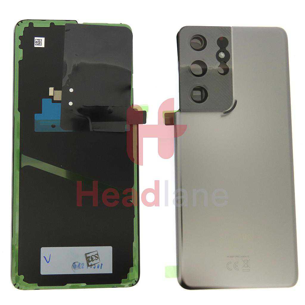 Samsung SM-G998 Galaxy S21 Ultra 5G Back / Battery Cover - Phantom Titanium