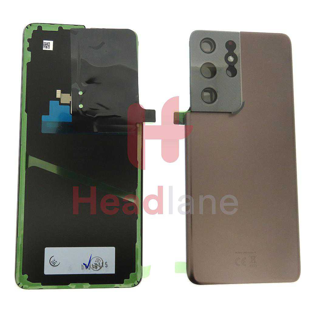 Samsung SM-G998 Galaxy S21 Ultra 5G Back / Battery Cover - Phantom Brown