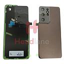 Samsung SM-G998 Galaxy S21 Ultra 5G Back / Battery Cover - Phantom Brown