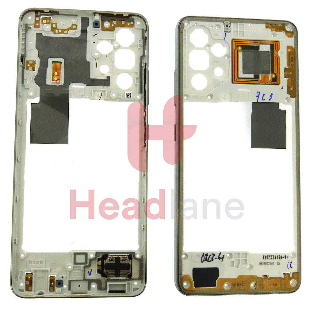 Samsung SM-A325 Galaxy A32 4G Middle Cover / Chassis - White