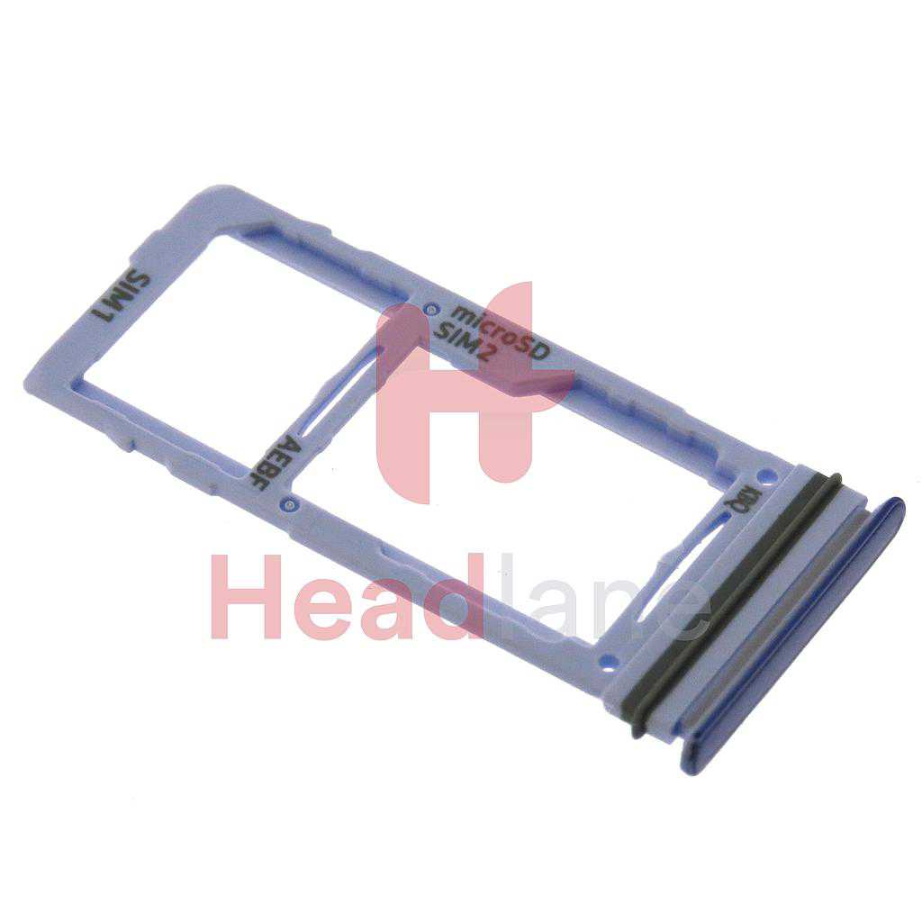 Samsung SM-A525 A526 A725 A528 Galaxy A52 4G A52 5G A72 4G A52s SIM Card Tray - Violet (Dual SIM)