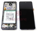 Samsung SM-A525 A526 Galaxy A52 4G A52 5G LCD Display / Screen + Touch + Battery - Violet