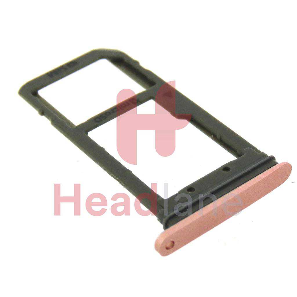 Samsung SM-G930F Galaxy S7 SIM / Memory Card Tray - Pink Gold