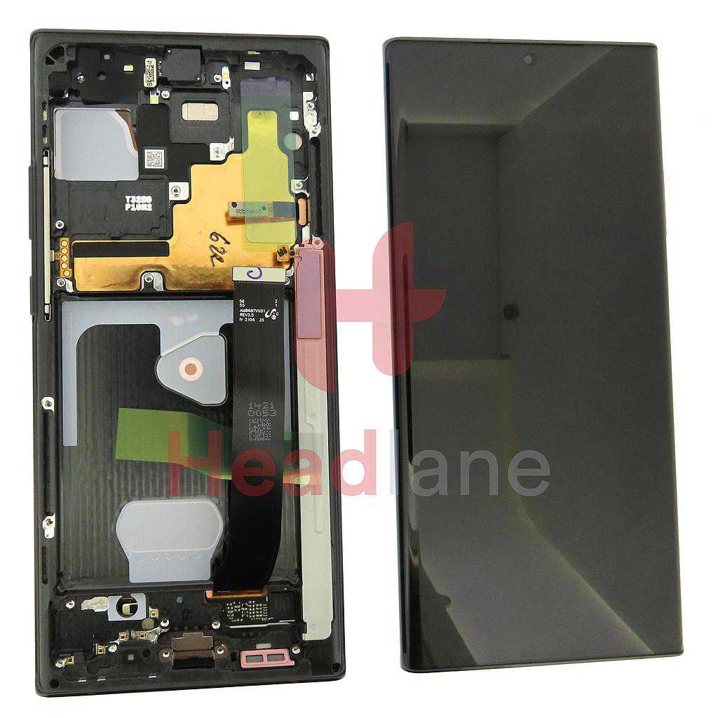 Samsung SM-N986 N985 Galaxy Note 20 Ultra 5G /4G LCD Display / Screen + Touch - Black
