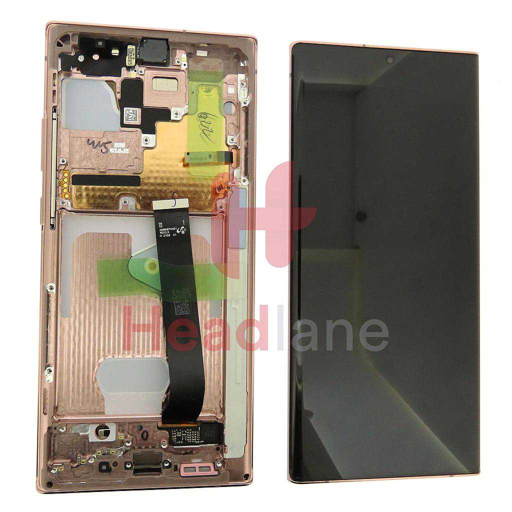 Samsung SM-N986 N985 Galaxy Note 20 Ultra 5G /4G LCD Display / Screen + Touch - Bronze