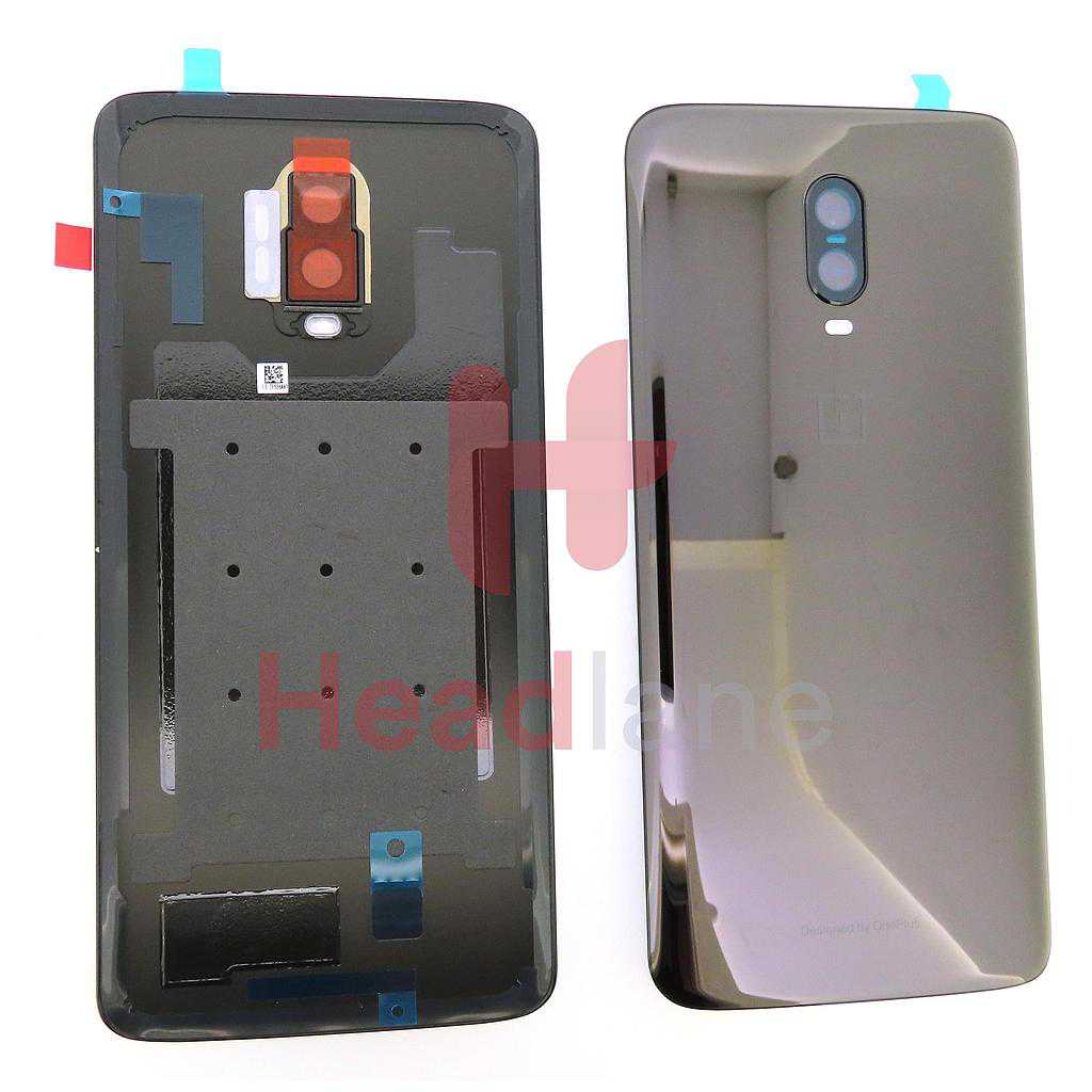 OnePlus 6T Back / Battery Cover - Mirror Black