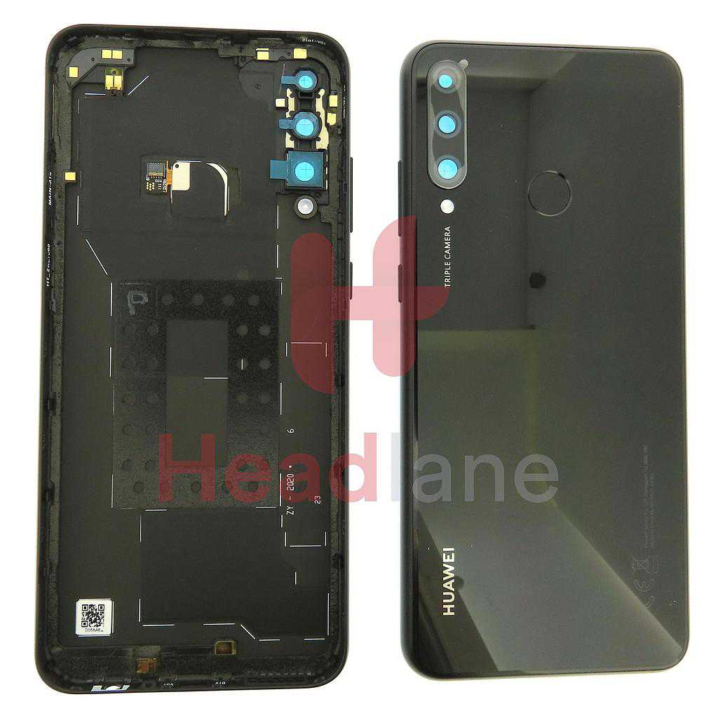 Huawei Y6p Back / Battery Cover - Midnight Black