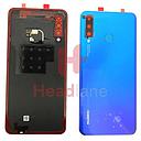 Huawei P30 Lite Back / Battery Cover + Fingerprint Sensor - Blue (MAR-LX3A 24MP Rear Camera)