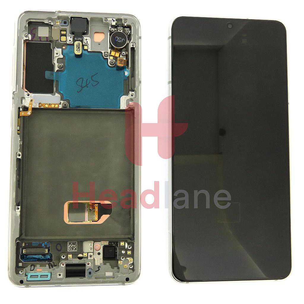 Samsung SM-G991 Galaxy S21 5G LCD Display / Screen + Touch - Phantom White