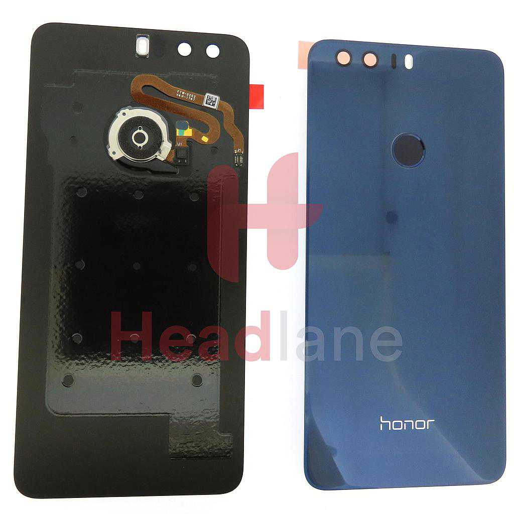 Huawei Honor 8 Back / Battery Cover + Fingerprint Sensor - Blue