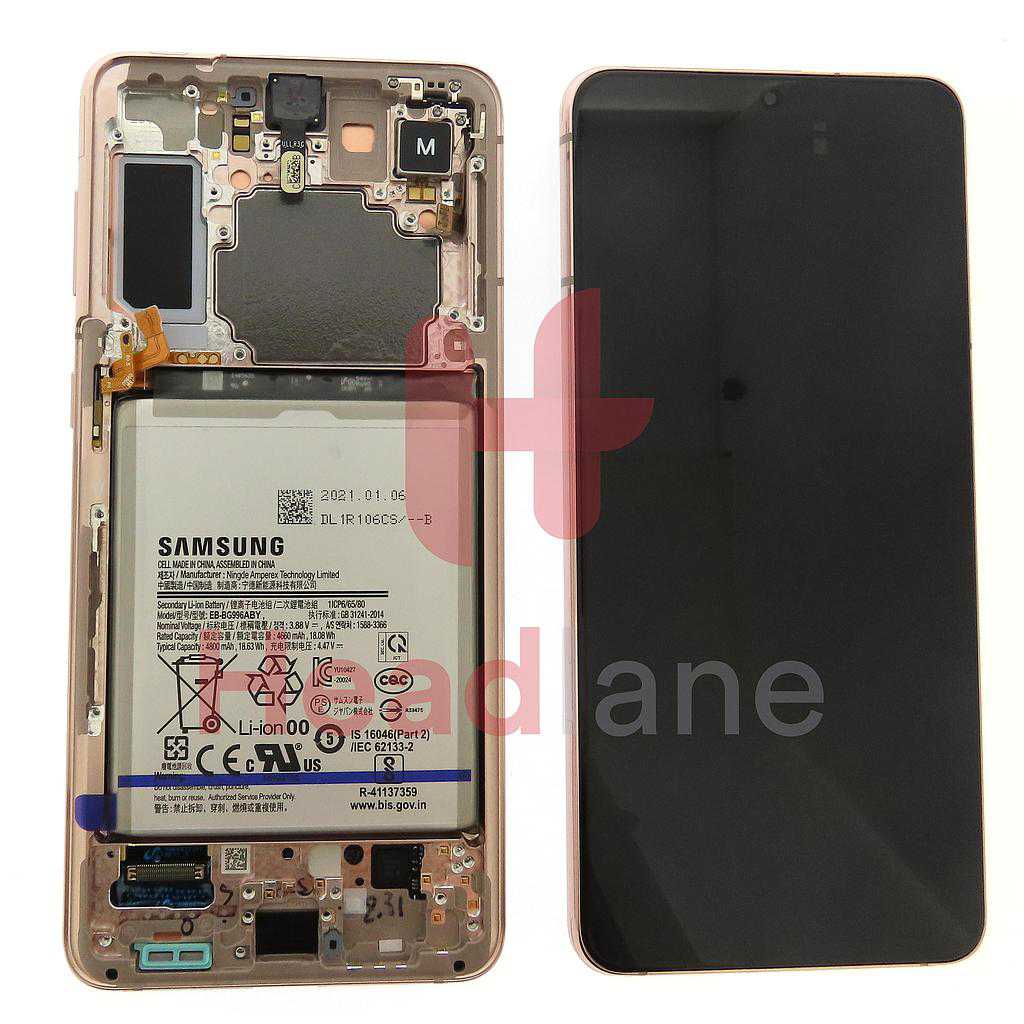 Samsung SM-G996 Galaxy S21+ 5G LCD Display / Screen + Touch + Battery - Phantom Violet