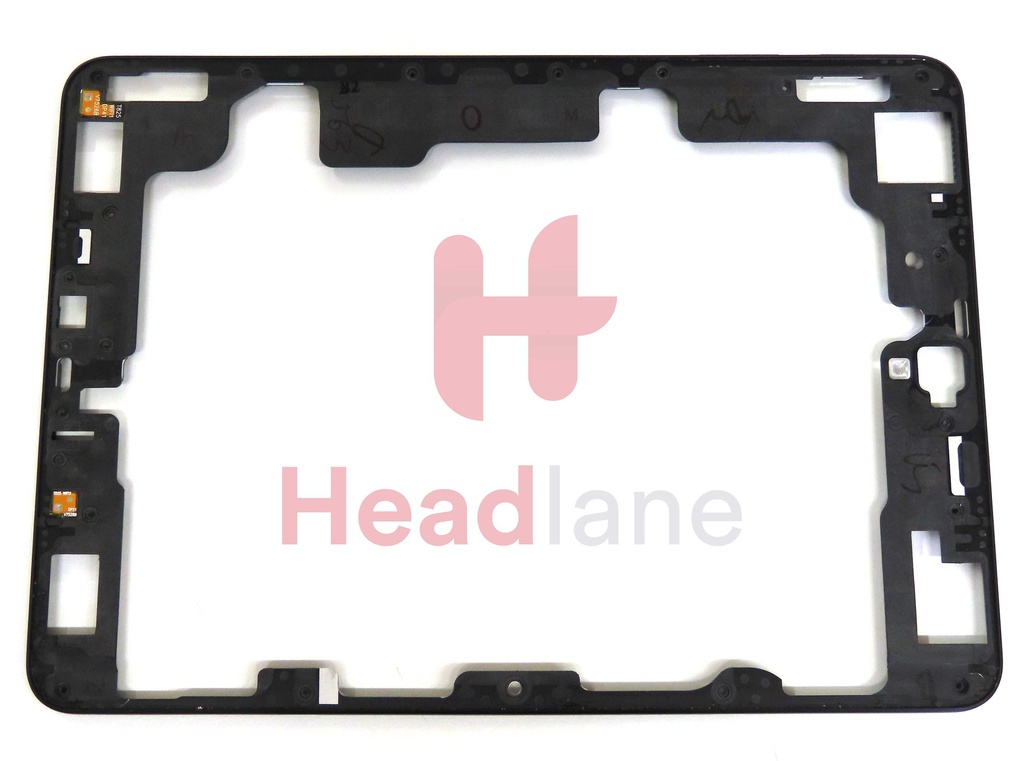 Samsung SM-T825 Galaxy Tab S3 (LTE) Middle Cover / Chassis - Black