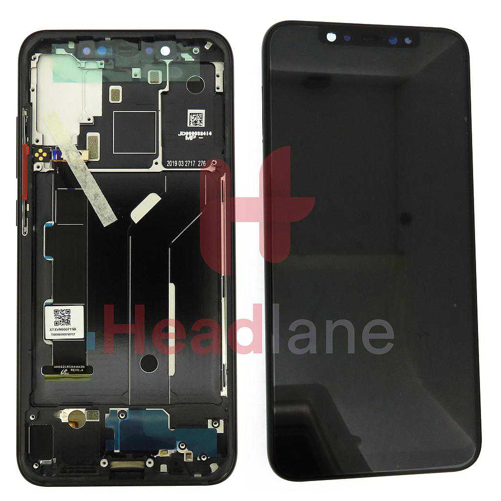 Xiaomi Mi 8 LCD Display / Screen + Touch - Black