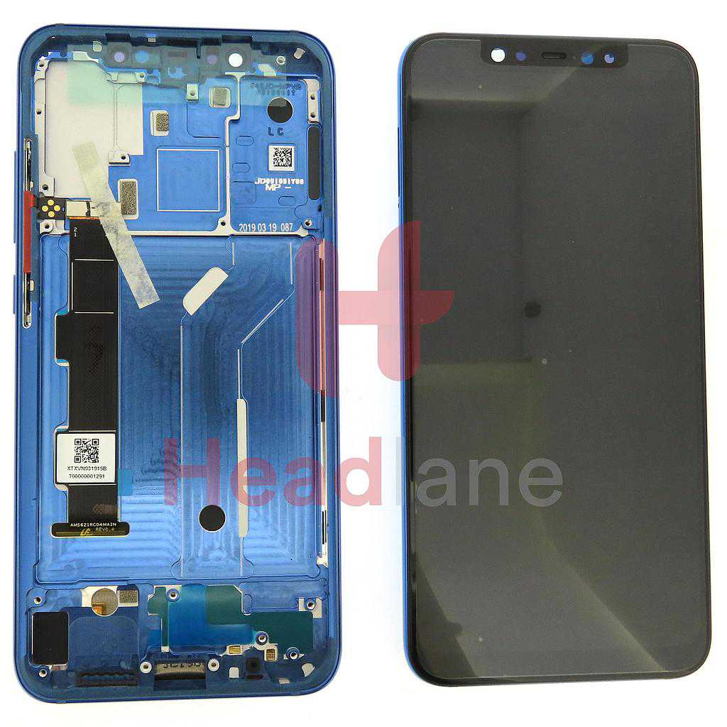 Xiaomi Mi 8 LCD Display / Screen + Touch - Blue