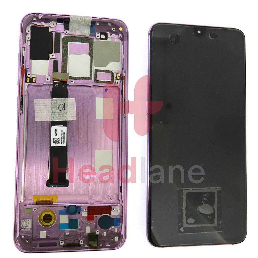 Xiaomi Mi 9 LCD Display / Screen + Touch - Lavender / Purple