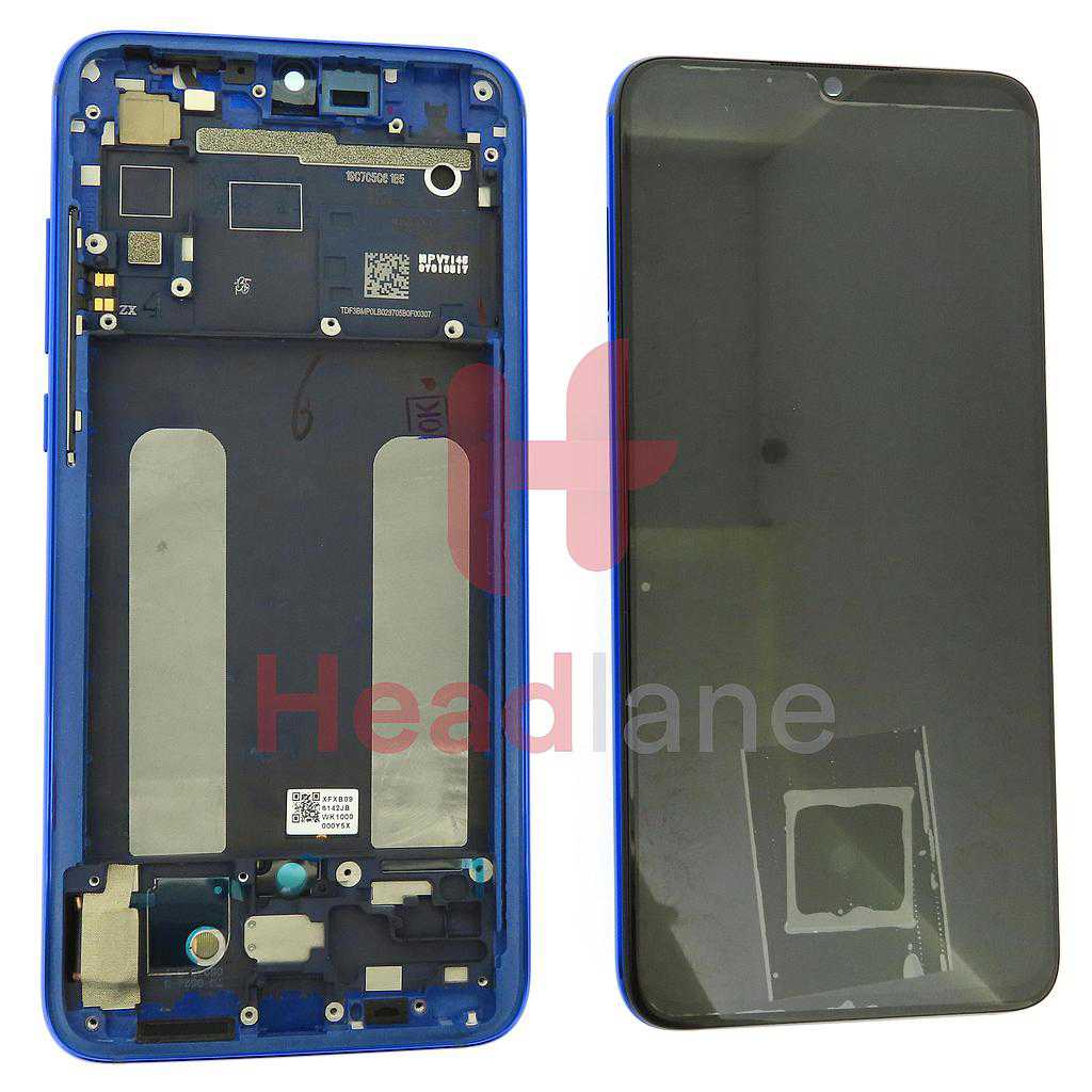 Xiaomi Mi 9 Lite LCD Display / Screen + Touch - Blue