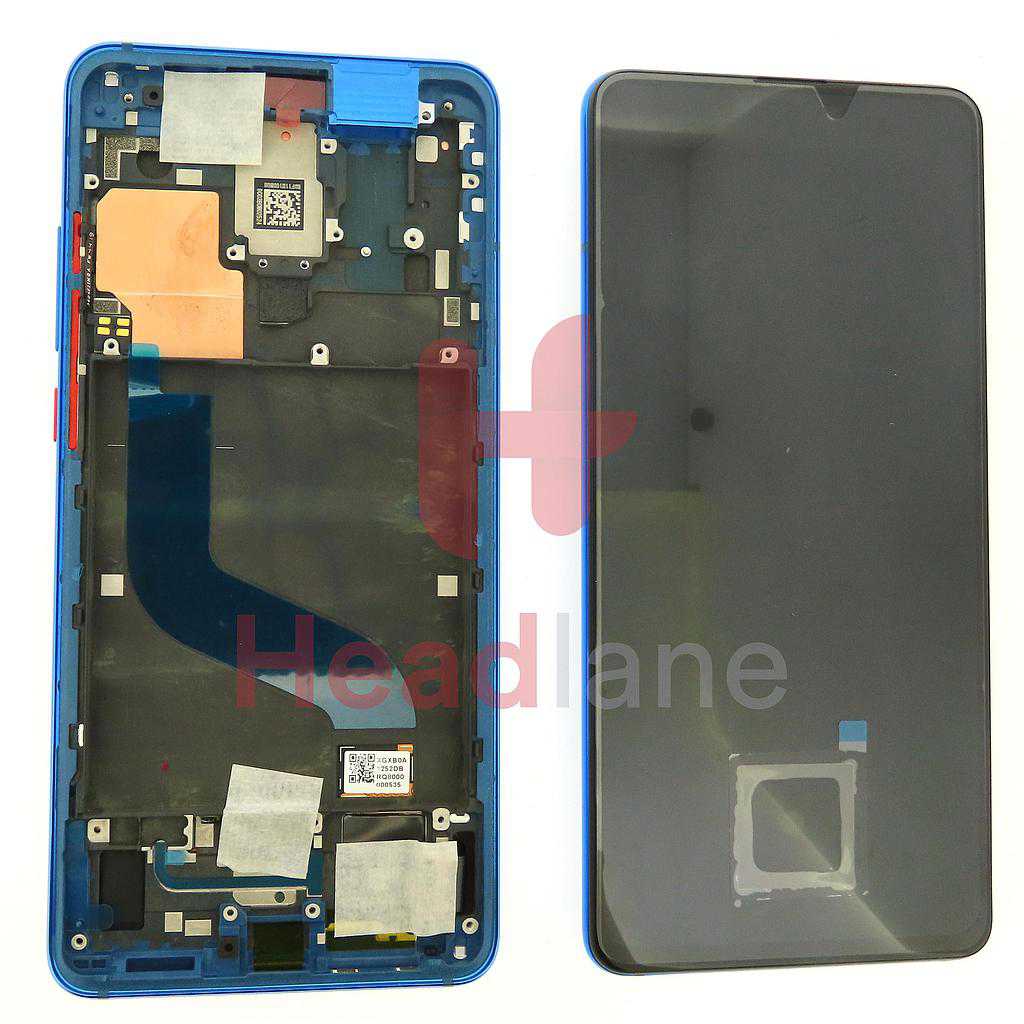 Xiaomi Mi 9T / Mi 9T Pro LCD Display / Screen + Touch - Blue