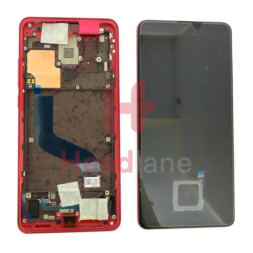 Xiaomi Mi 9T / Mi 9T Pro LCD Display / Screen + Touch - Red