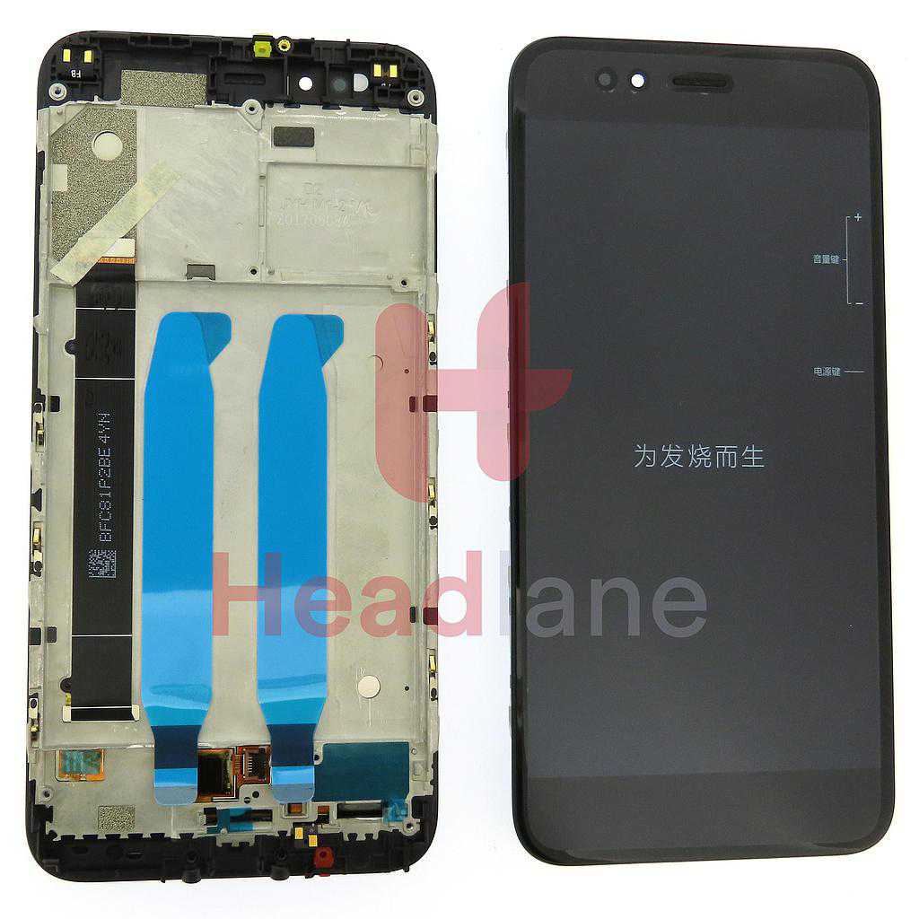 Xiaomi Mi A1 LCD Display / Screen + Touch - Black
